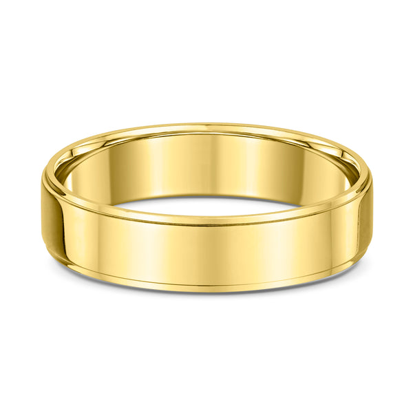 Classic 5mm – Yellow Men’s Wedding Ring