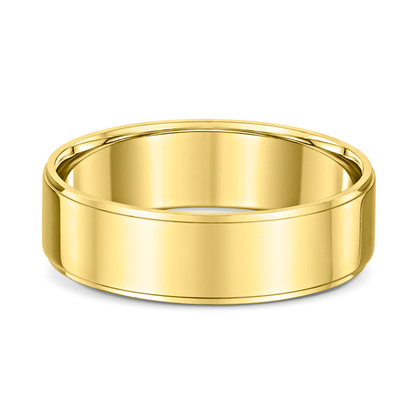 Classic 6mm – Yellow Men’s Wedding Ring