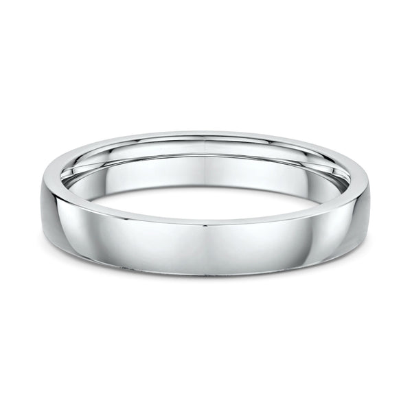Classic 4mm – White Men’s Wedding Ring