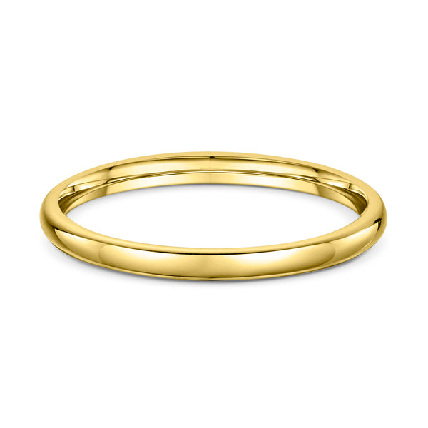 Classic 2mm – Yellow Men’s Wedding Ring