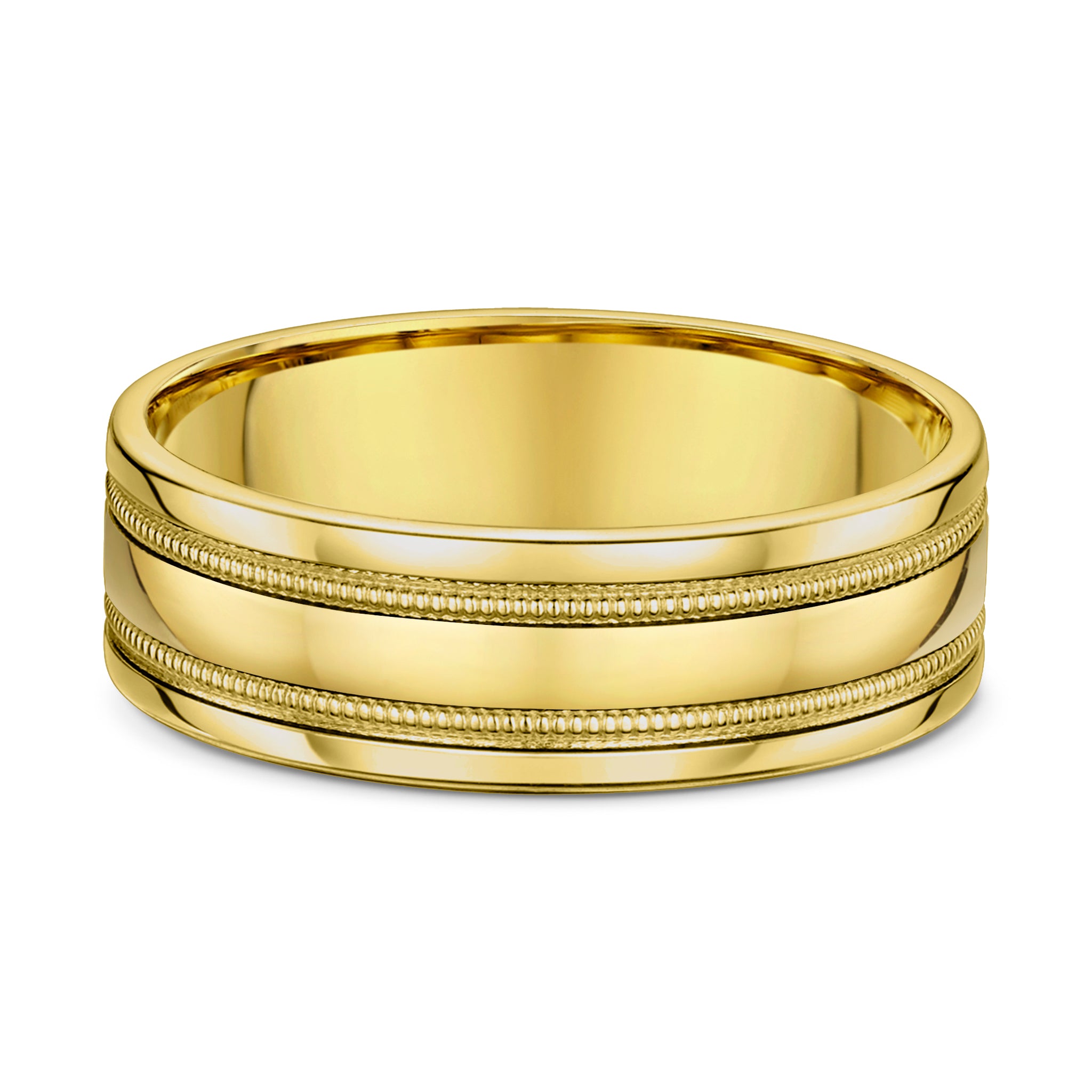 Classic Yellow Men’s Wedding Ring York Jewellers AU