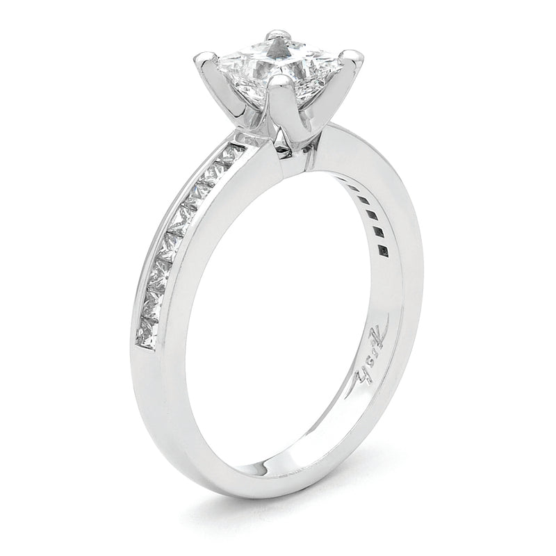 Passion8 Princess Cut Diamond Engagement Ring