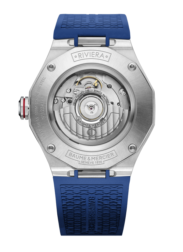 Baume & Mercier Riviera Automatic Watch Date Display - 42mm