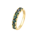 'Joan' Australian Teal Sapphire Ring