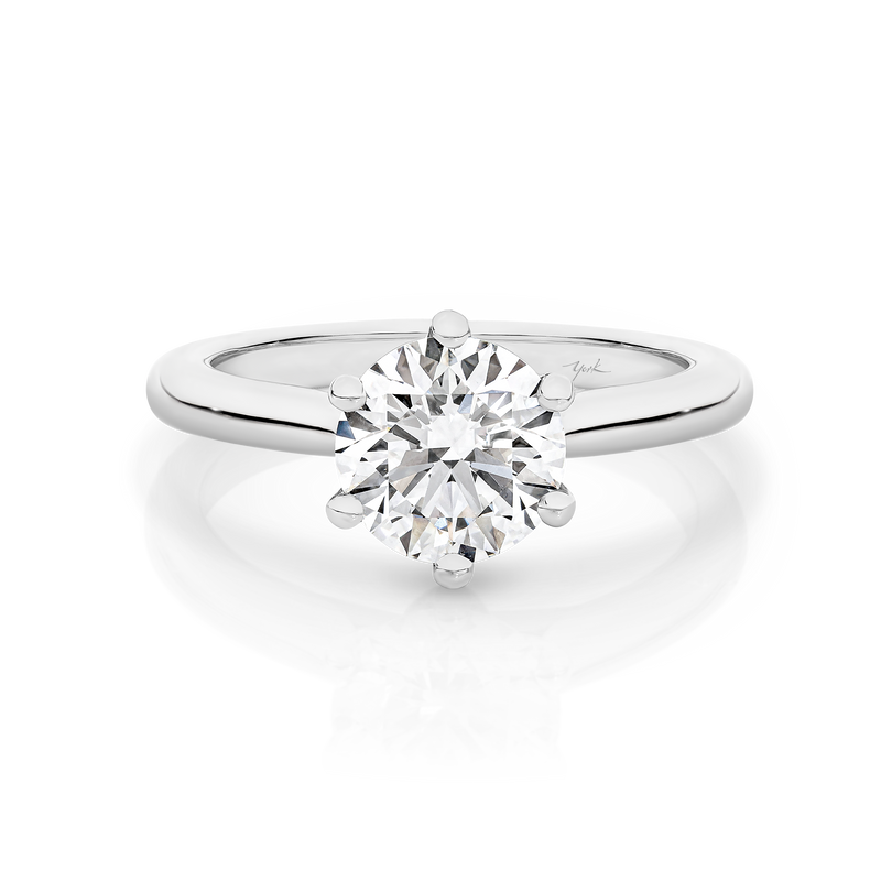 Lab Grown Diamond Engagement Ring TDW=1.52ct