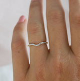 Claw Set Fitted Wedding Ring