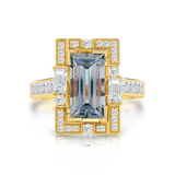 Elizabeth Natural Spinel & Diamond Ring