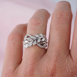 Crossover Multi-Row Dress Ring