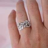 Crossover Multi-Row Dress Ring