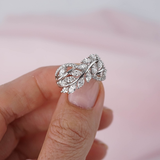 Crossover Multi-Row Dress Ring
