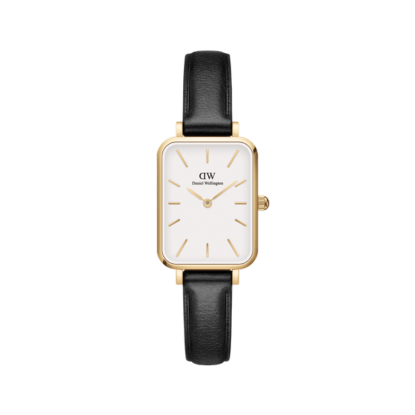 Daniel Wellington Quadro 20X26 Pressed Sheffield Gold & White Watch