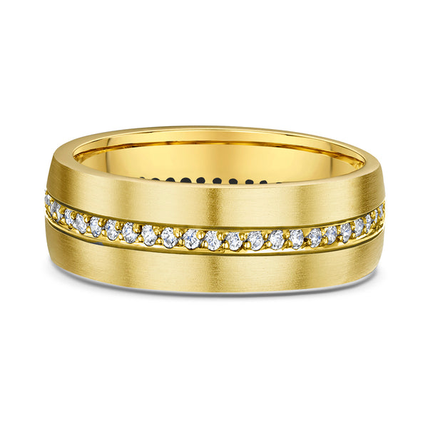 Yellow Gold – Men’s Diamond Ring