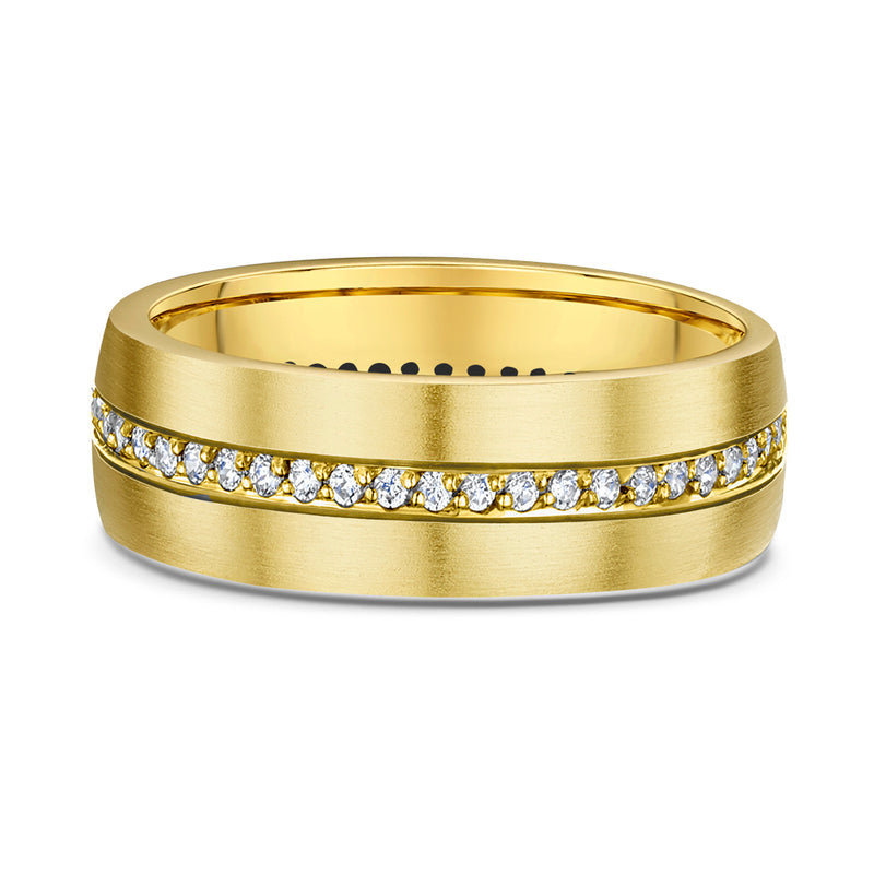 Yellow Gold – Men’s Diamond Ring