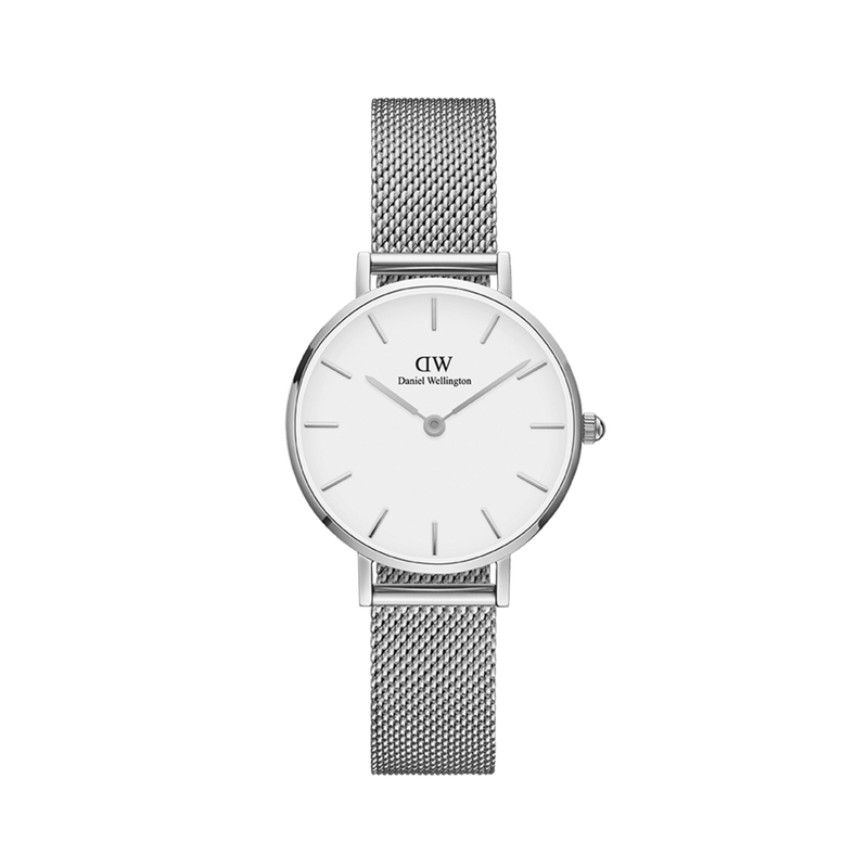 Daniel Wellington Petite 32 Silver & White Watch