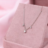 18ct White Gold Pendant with Brilliant Cut Diamonds