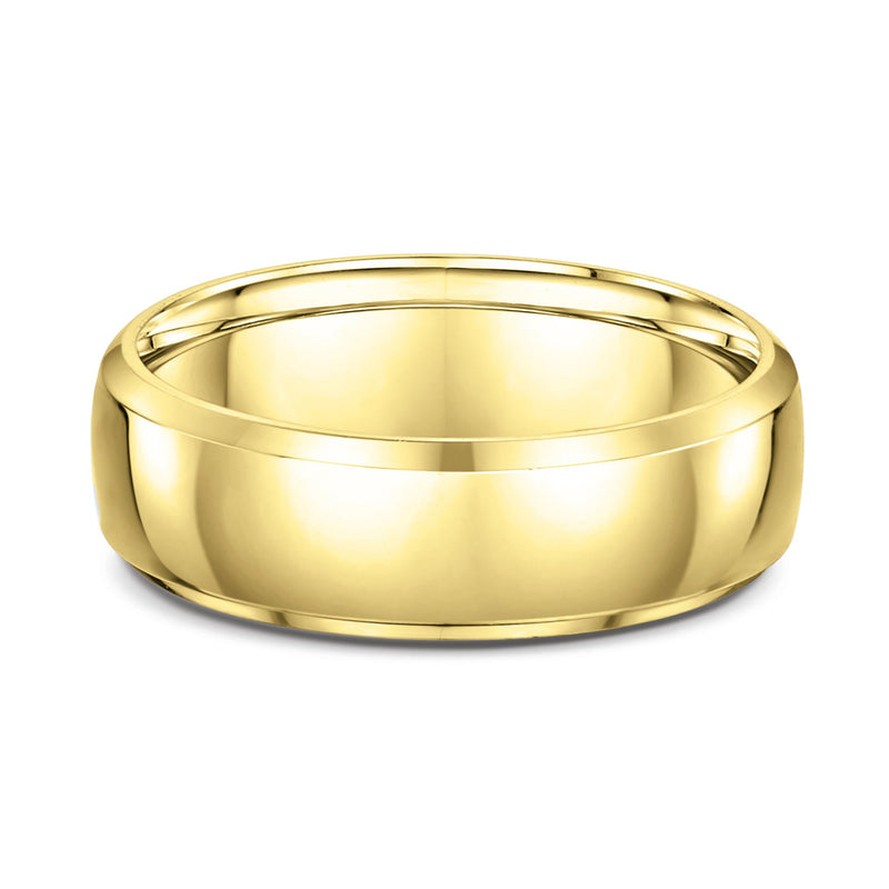 Rounded Profile – Yellow Classic Wedding Ring