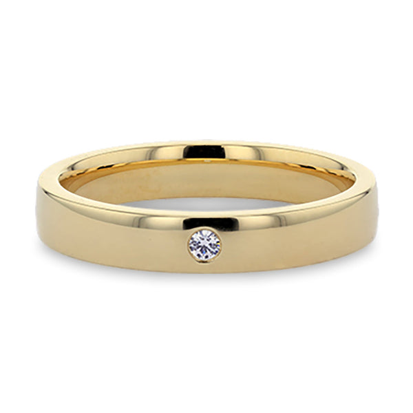 Yellow Gold – Men’s Diamond Ring