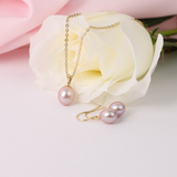 9ct Pink Freshwater Pearl 9mm Pendant
