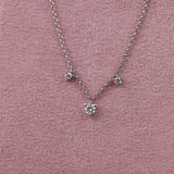 18ct White Gold Pendant with Brilliant Cut Diamonds