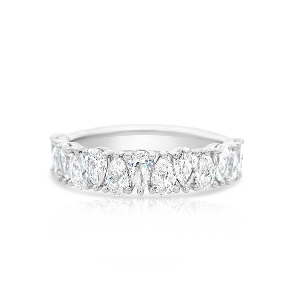 Pear Shape Diamond Wedding Ring