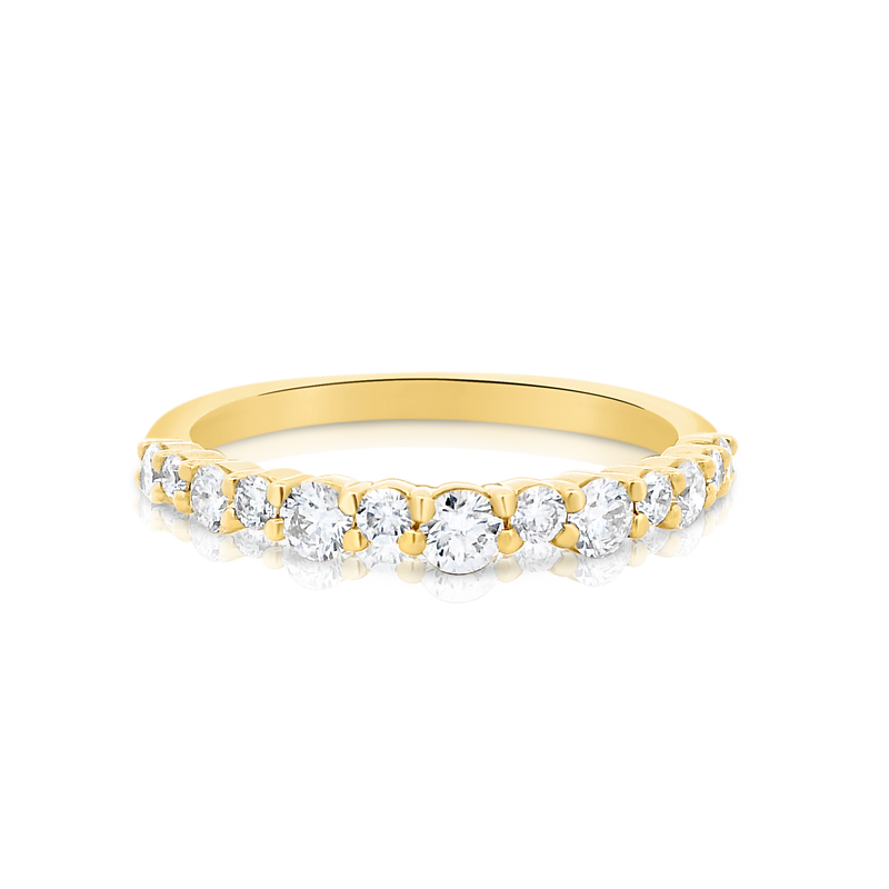 Round Brilliant Cut Diamond Wedding Ring