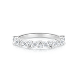 Round Brilliant Cut & Marquise Alternate Wedding Ring