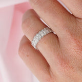 Marquise and Diamond Anniversary Ring