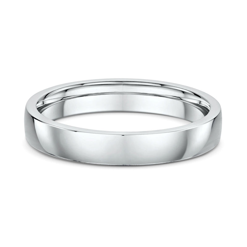 Classic 4mm – White Men’s Wedding Ring
