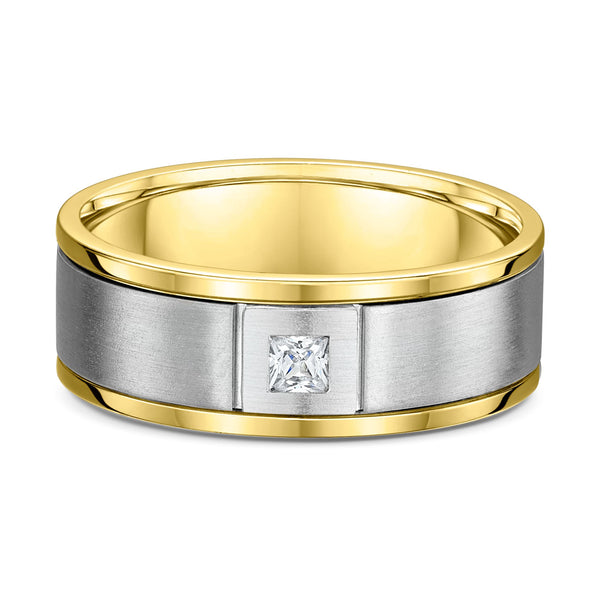 White Gold – Men’s Diamond Ring