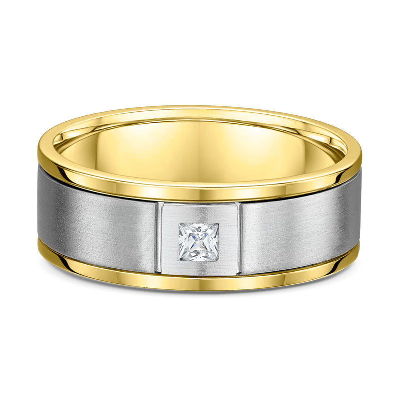 White Gold – Men’s Diamond Ring