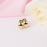9ct Gold Wide Huggies