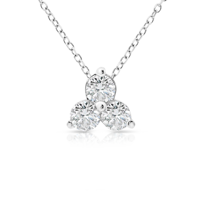 White Gold Diamond Pendant