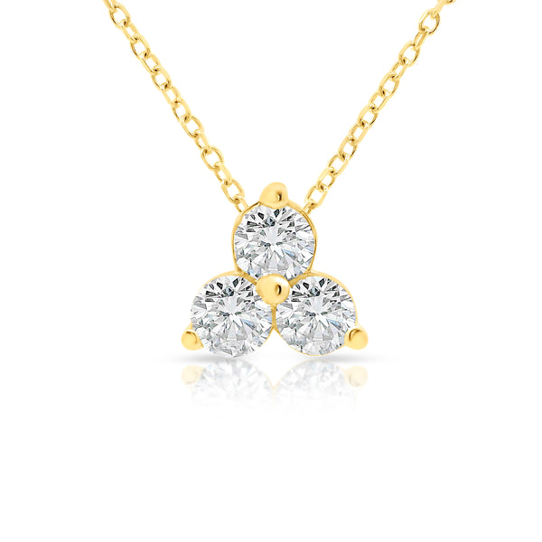 Yellow Gold Diamond Pendant