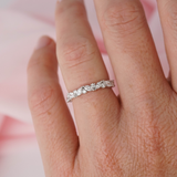 Round Brilliant Cut & Marquise Alternate Wedding Ring