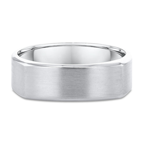 Classic White – Men’s Wedding Ring