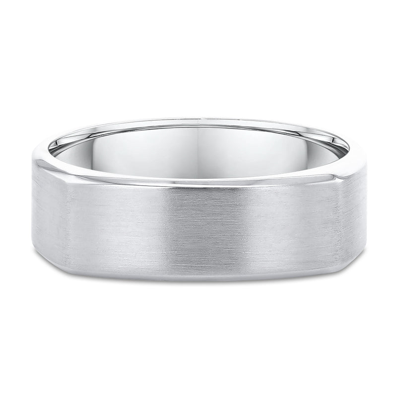Classic White – Men’s Wedding Ring