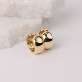 9ct Gold Wide Huggies