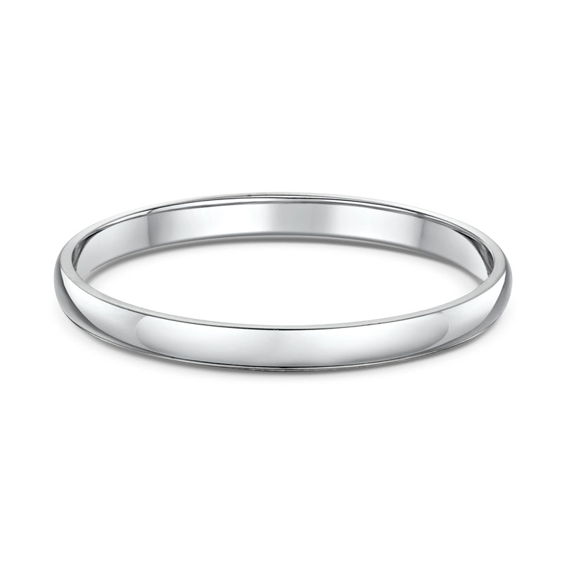Classic 2mm – White Men’s Wedding Ring