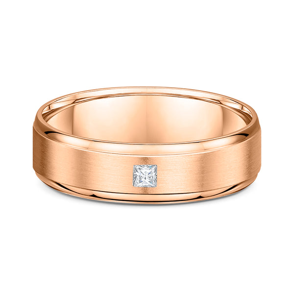 Rose Gold – Men’s Diamond Ring
