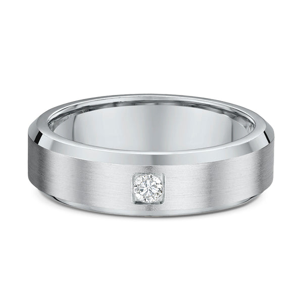 White Gold – Men’s Diamond Ring