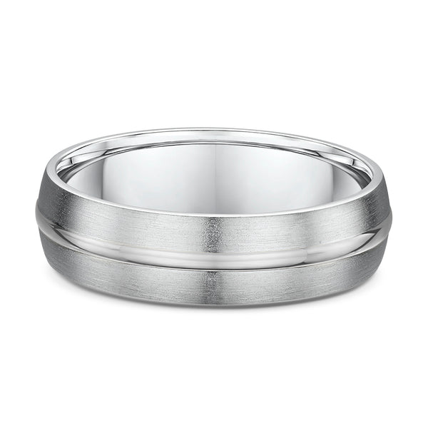 White Gold – Men’s Wedding Ring