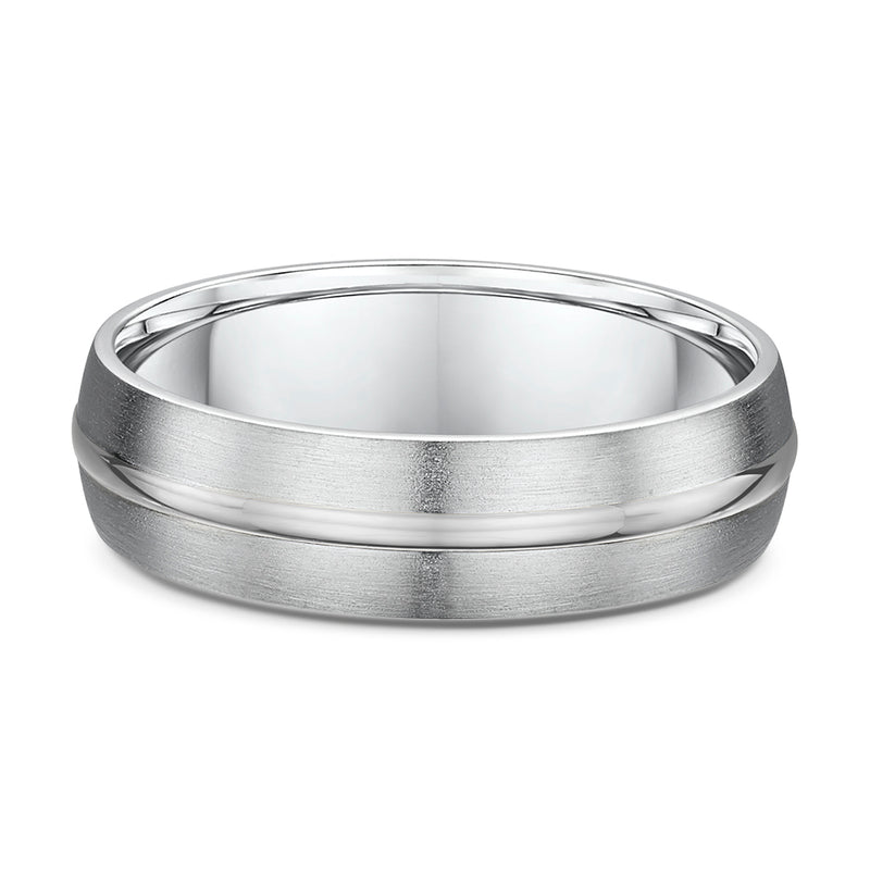 White Gold – Men’s Wedding Ring