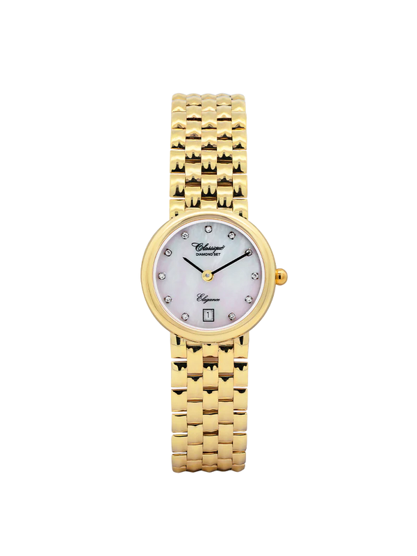 Classique Alessia Solid 9ct Gold Watch