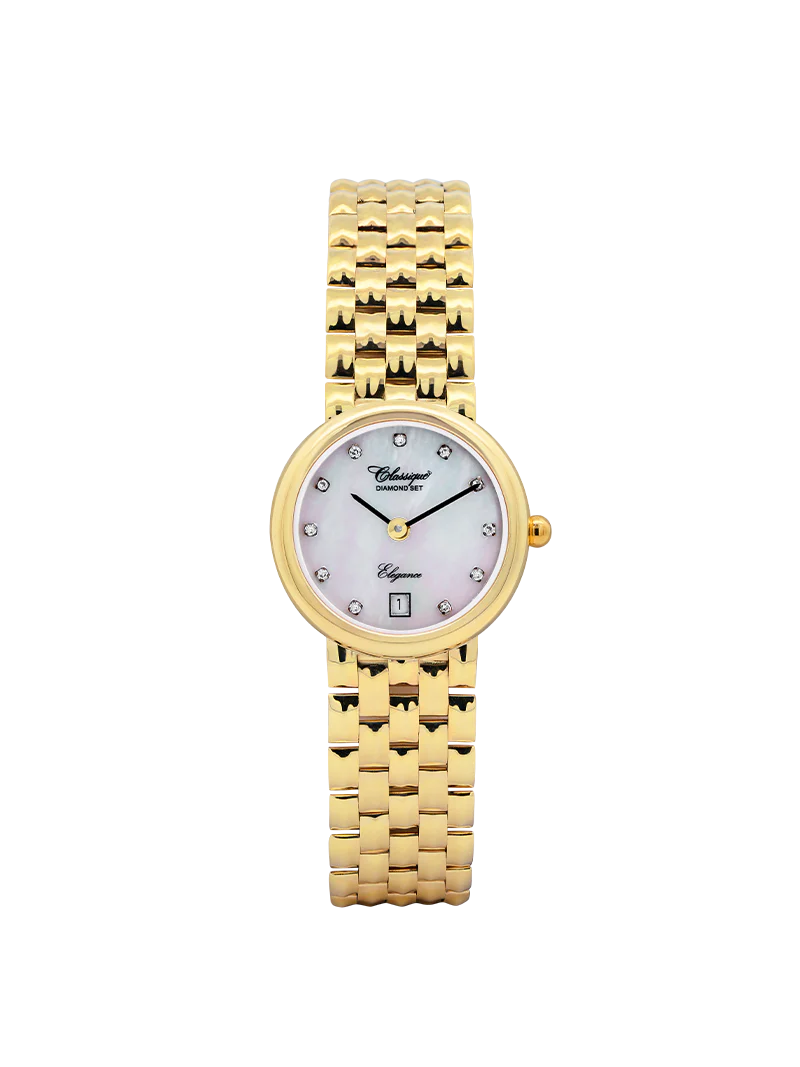 Classique Alessia Solid 9ct Gold Watch