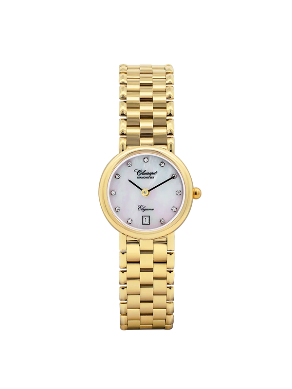 Classique Amelie 9ct Solid Gold Watch