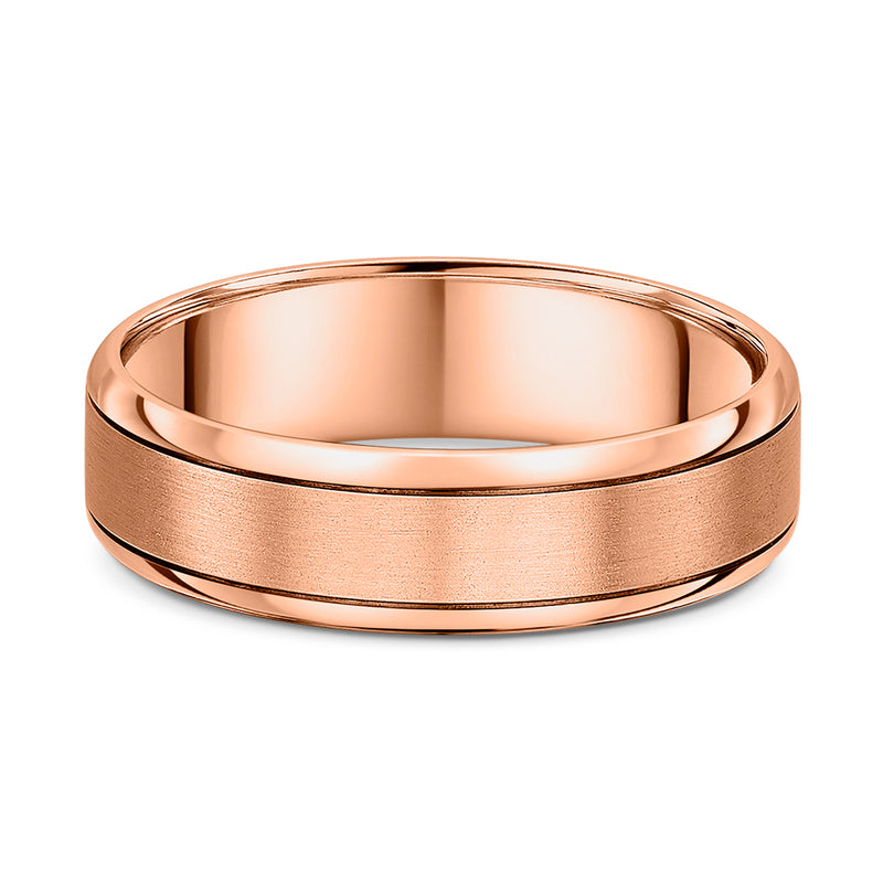 Rose Gold – Men’s Wedding Ring