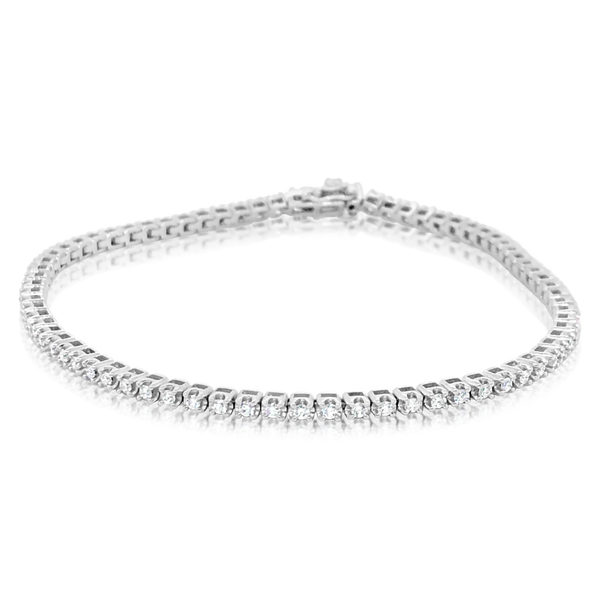 Mined Diamond 2.00ct Tennis Bracelet