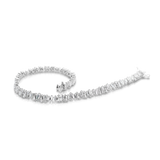 Tapered Baguette Tennis Bracelet