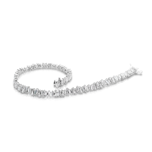 Tapered Baguette Tennis Bracelet