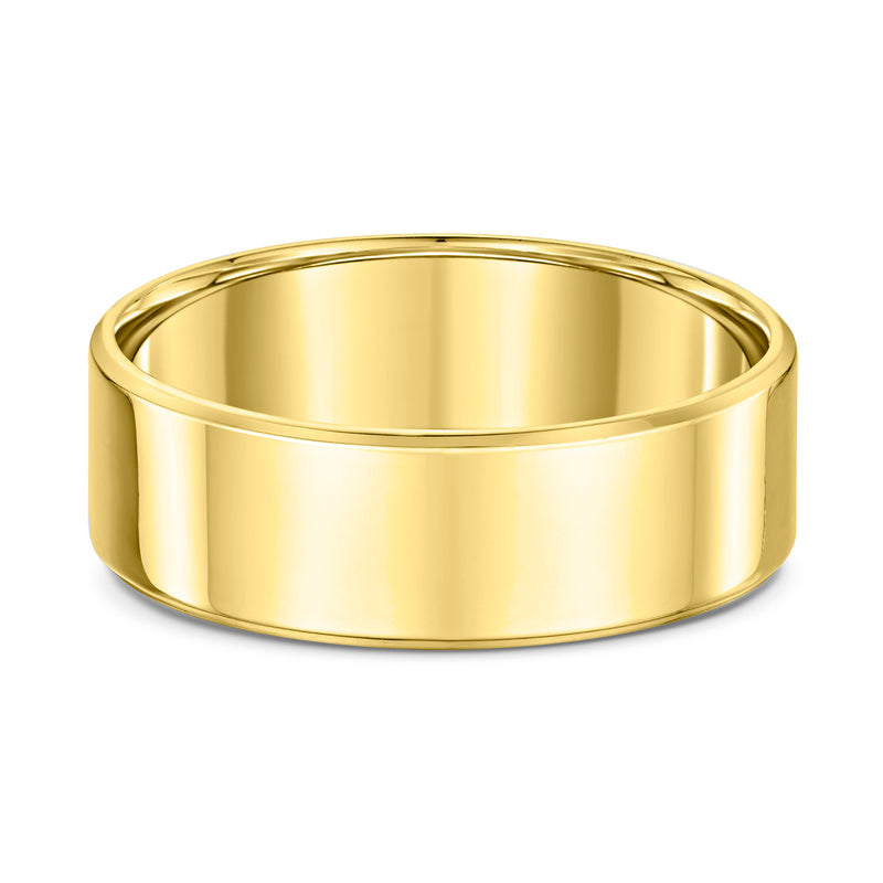 Classic 7mm – Yellow Men’s Wedding Ring